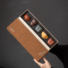 原矿紫砂茶杯礼盒套装高档茶盏茶室故宫风国庆商务礼品伴手礼定制