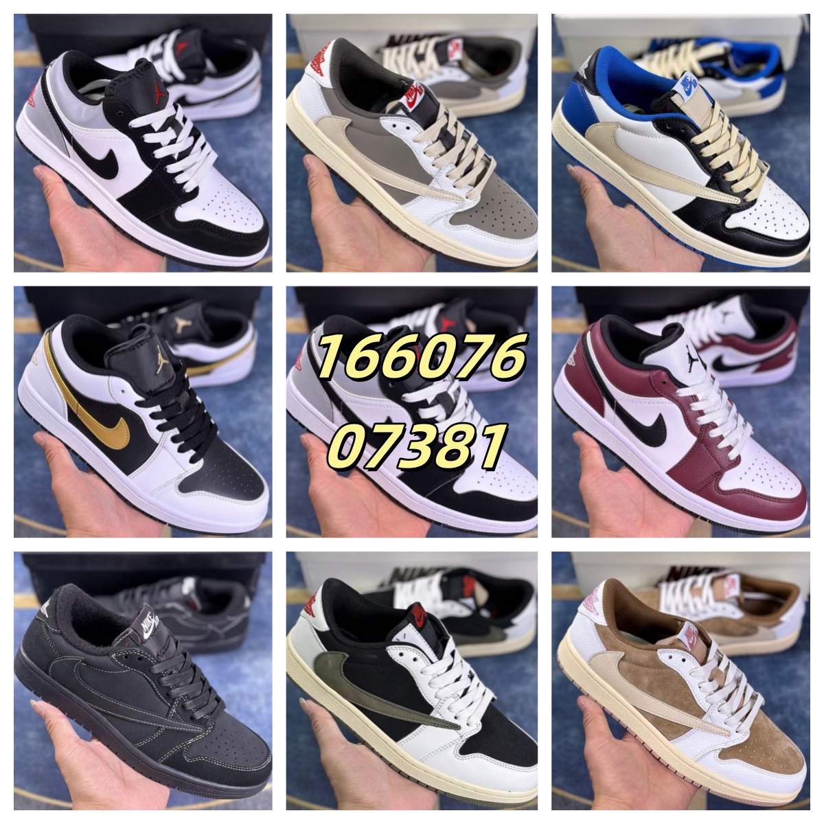 대외 무역 푸톈 공장 aj1 로우탑 라이트닝 바브리어 블랙 워리어 후지와라 히로시 모카 농구화 조 1 남성