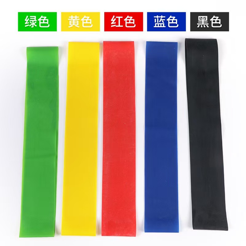 TPE ring resistance band tension ring beautiful buttocks yoga fitness resistance band squat latex rubber band elastic ring