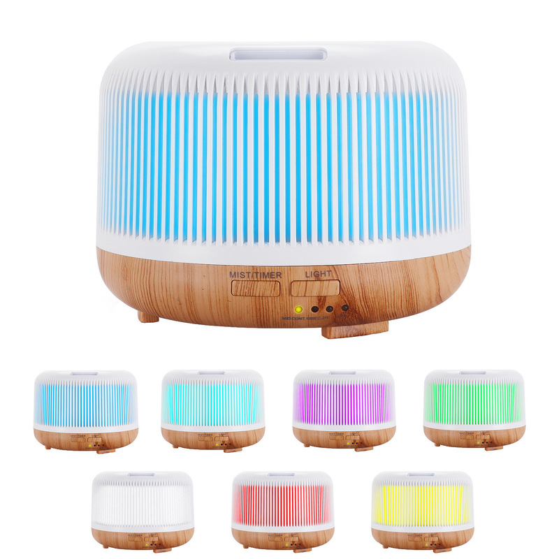 Essential oil diffuser ultrasonic technology aromatherapy diffuser automatic closing timing function 7-color atmosphere light Essential oil diffuser ultrasonic technology aromatherapy diffuser automatic closing timing function 7-color atmosphere light