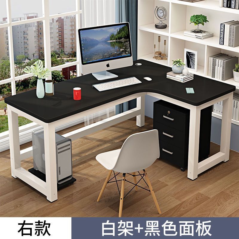 台式转角书桌电脑桌L型电脑写字桌简约现代经济型组装办公电脑桌|undefined