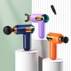 パルスミニ筋膜銃液晶パネル多段階調節深層振動マッサージ銃筋肉経絡筋膜強盗