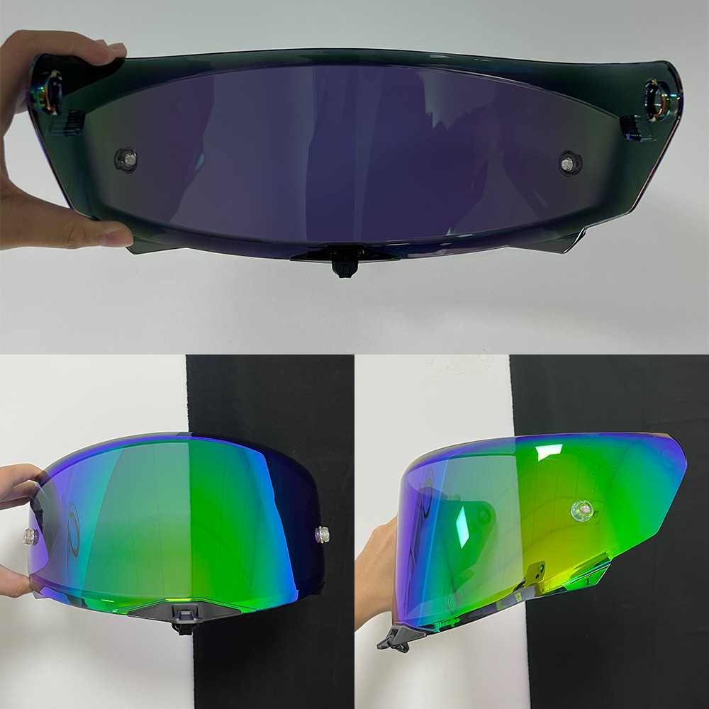 Tt Revo Lenses Are Suitable for Tt Revo Motorcycle Helmets, with Mirror-Coated High-Definition Lenses for Day and Night Use and Uv Protection