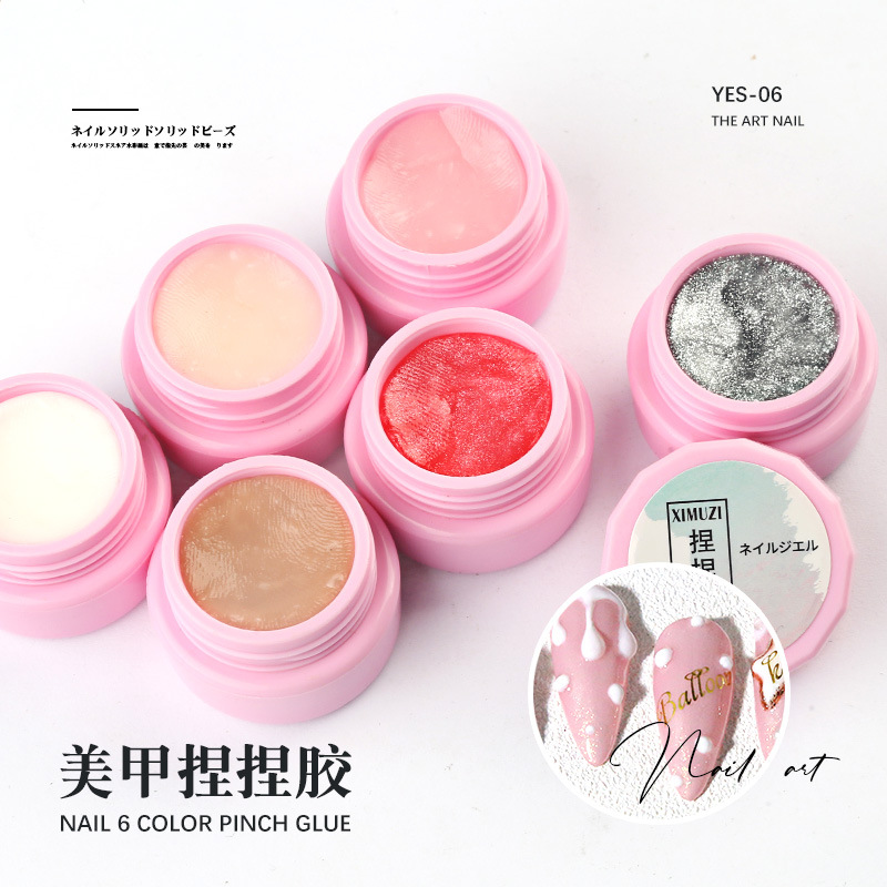 Nail enhancement PVC Gel Japanese Multipurpose extend Carved Random Shaping Paper tray extend