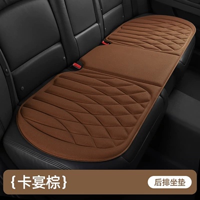 Universal for All Seasons, Seaweed | Seat cushion, seat cover - square-style-cayenne-brownlong-strip-in-the-rear