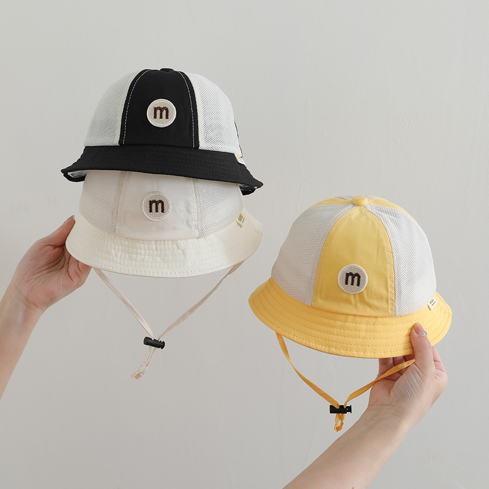 Sombrero de secado rápido para niños, letras bordadas, estilo fino de verano, gorras de ala ancha para bebés, sombreros para el sol para hombres y mujeres, sombreros para el sol de béisbol, sombreros para el sol