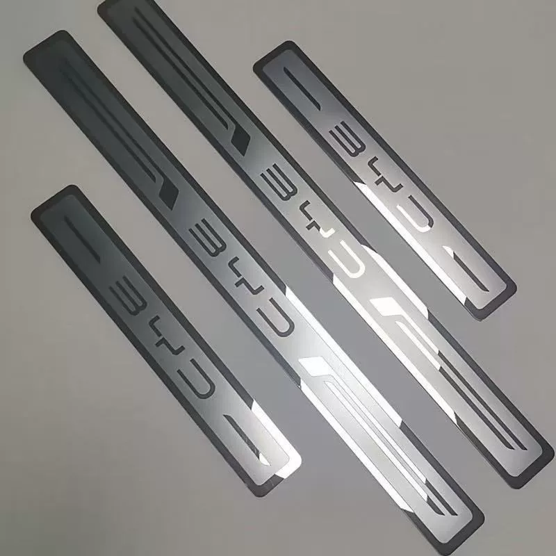 BYD Song PLUS Song PRO специальная пороговая полоса, накладка на педаль приветствия BYD Song, модифицированная пороговая полоса из нержавеющей стали