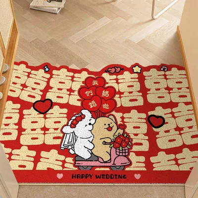 Wire Loop Floor Mats Stain-Resistant and | Avtomobil döşəmə paspasları - sq012-cycling-4060cm