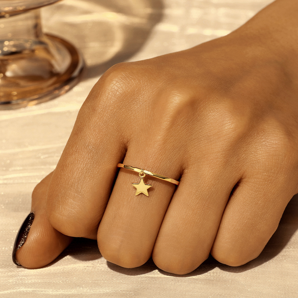 1g Weight Zircon Inlay Material Charm Rings, Rings Classification 7 Ring Size 1 Piece Quantity Wedding, Date, Engagement Occasion 925 Sterling Silver Material Cross, Star, Heart Shape Pattern All Seasons Season Women's Gender Inlay Design Simple Style Style Gold Color 925 Sterling Silver Zircon Cross Star Heart Shape Charm Rings Rings 925 Sterling Silver Rings 34