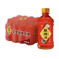 康師傅の酸っぱい梅のスープの330mlの箱の飲み物の卸売りの飲食の酸っぱい梅の汁の飲み物のミニ瓶は郵送して代行出荷します。