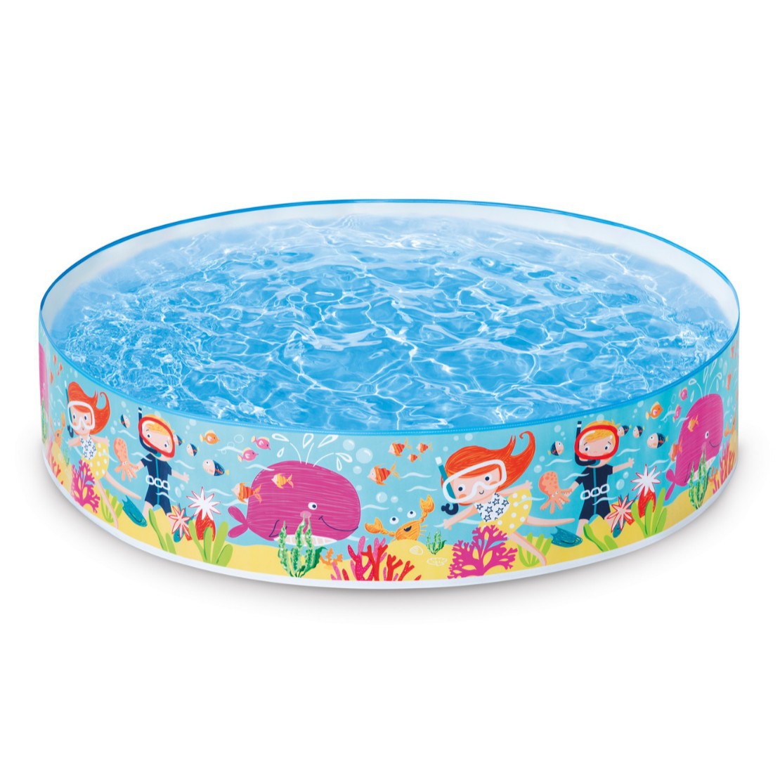 Intex 58477 Outdoor Garden Foldable-Free Bathing Pool Children's Hard Plastic Paddling Pool Seaside Hard Plastic Pool
