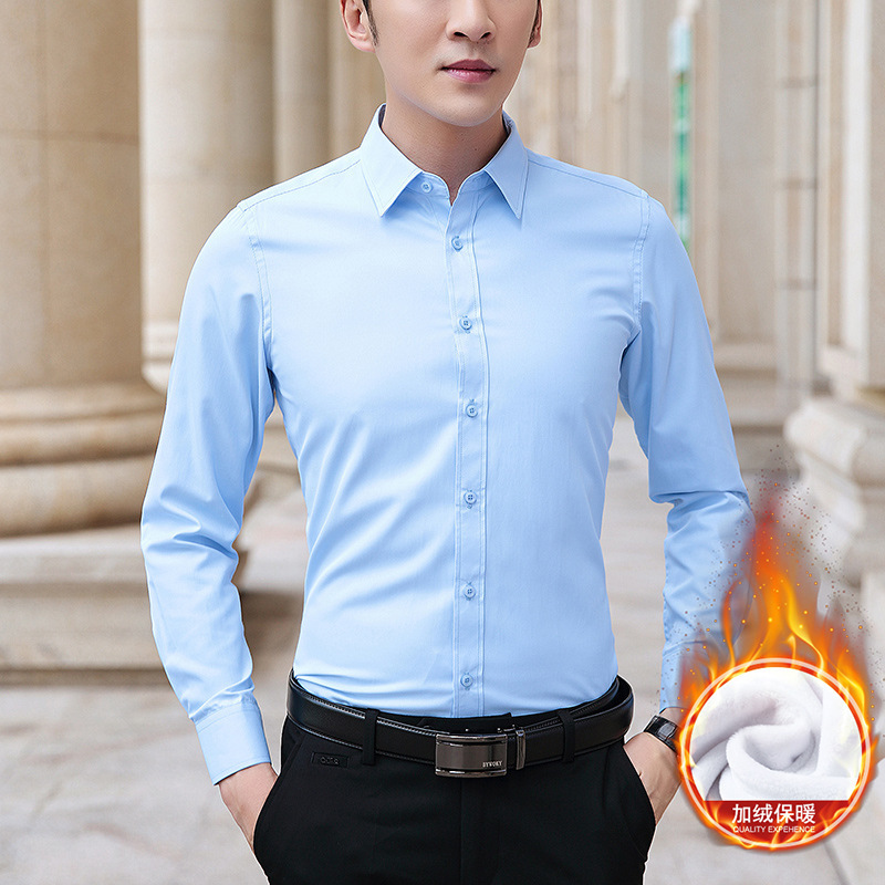 Light blue-velvet style