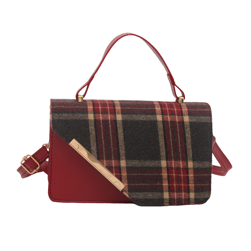 Bolso de mujer 2024 nueva moda retrógrada bolso cuadrado pequeño nicho de diseño universal bolso de hombro mochila