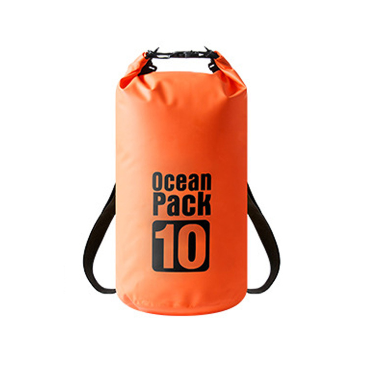 Bolsa de balde impermeable de rafting, bolsa impermeable de hombro transfronteriza, bolsa impermeable de tela de malla de separación seca y húmeda, piscina al aire libre, Amazon