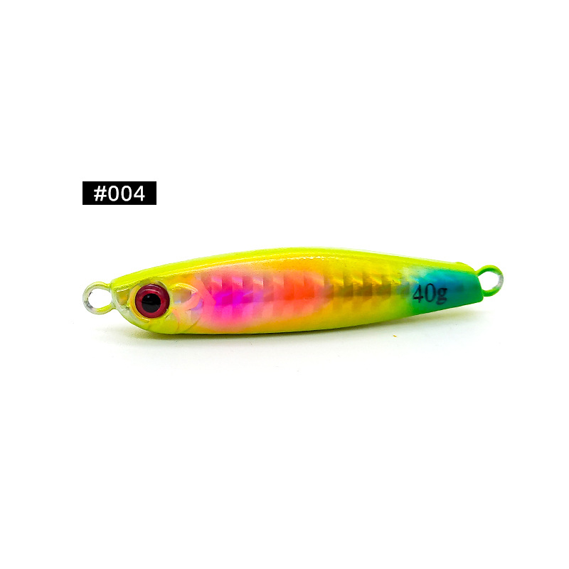 4 Colors Metal Jigging Fishing Lures Deep Diving Spoon Daits Dass Trout Fresh Water Fishing Lure