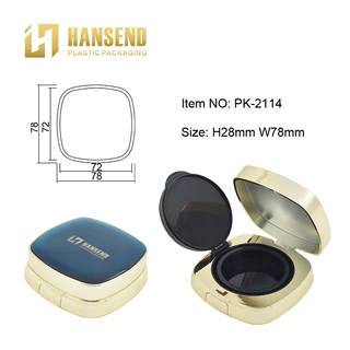 HANSEND定制气垫BB霜盒子粉底霜热卖质感奢华磁铁高档方形气垫盒