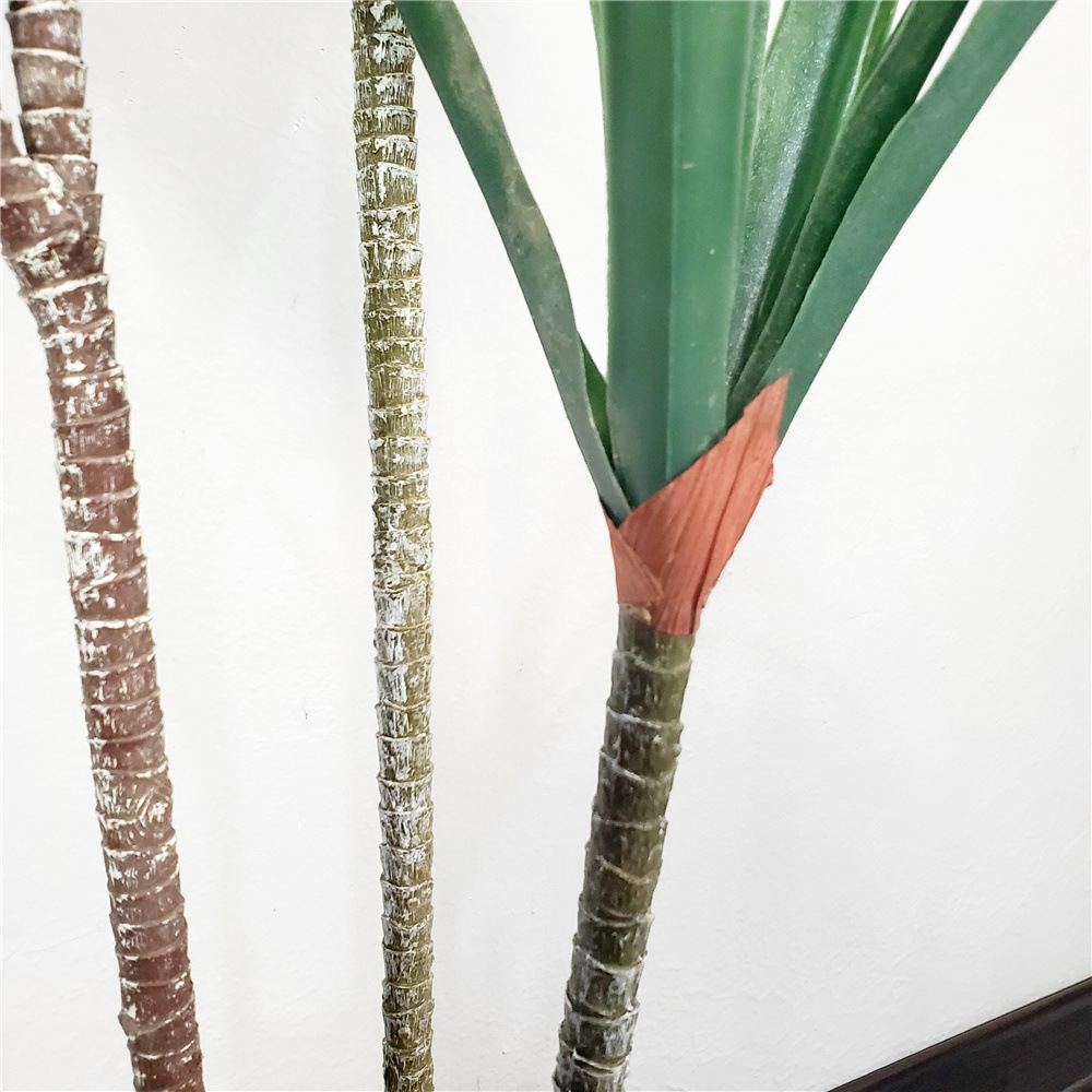 Planta de simulación, girasol, árbol de hierro, árbol de interior y exterior, planta grande, planta en maceta, centro comercial, decoración de paisajismo de árbol de hierro