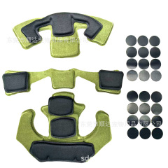 ウェンディのヘルメットの内張りの記憶のスポンジの衝撃を受けるクッションのcs戦術のヘルメットの内張りのメーカーの現物の卸売りの小売