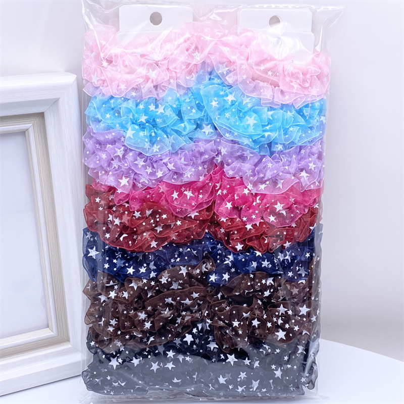 2 piezas de la tarjeta de pedido engrosada sin costura alta cordón elástico tirar constantemente banda de pelo banda de goma uno o dos yuanes tienda accesorios para el cabello accesorios para la cabeza