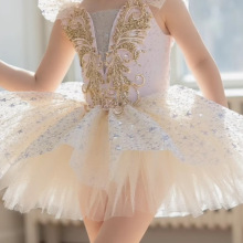 新款儿童芭蕾六一舞蹈演出服女童公主裙元旦幼儿园表演服蓬蓬纱裙