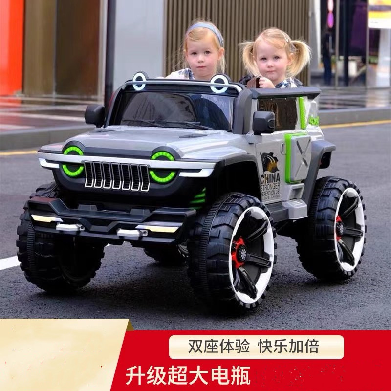韦尼儿童电动车可坐人男女宝宝越野车四轮驱动可坐小孩玩具车