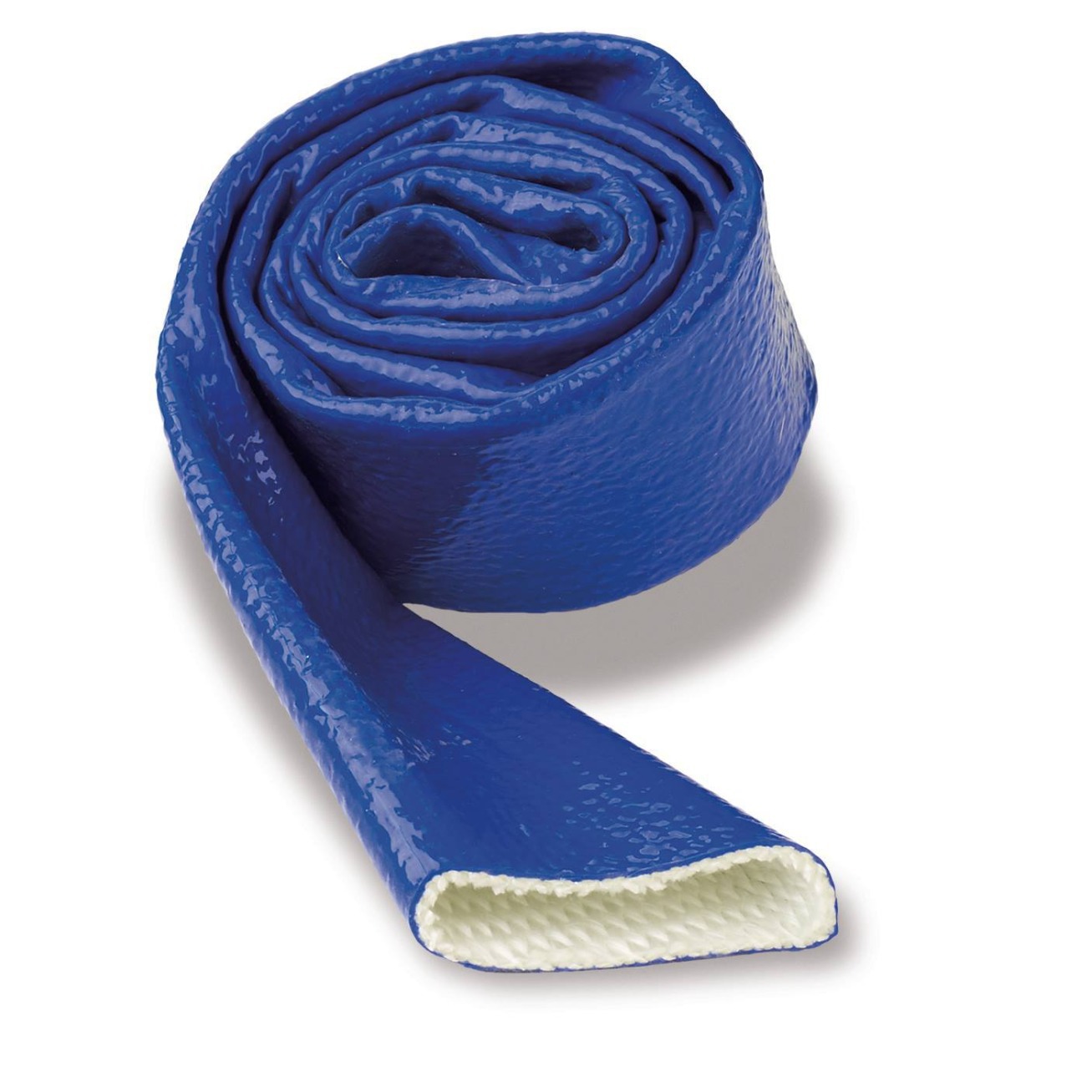 红色防火管彩色黑色搭扣式防火套管硅胶玻璃纤维搭扣式防火护套