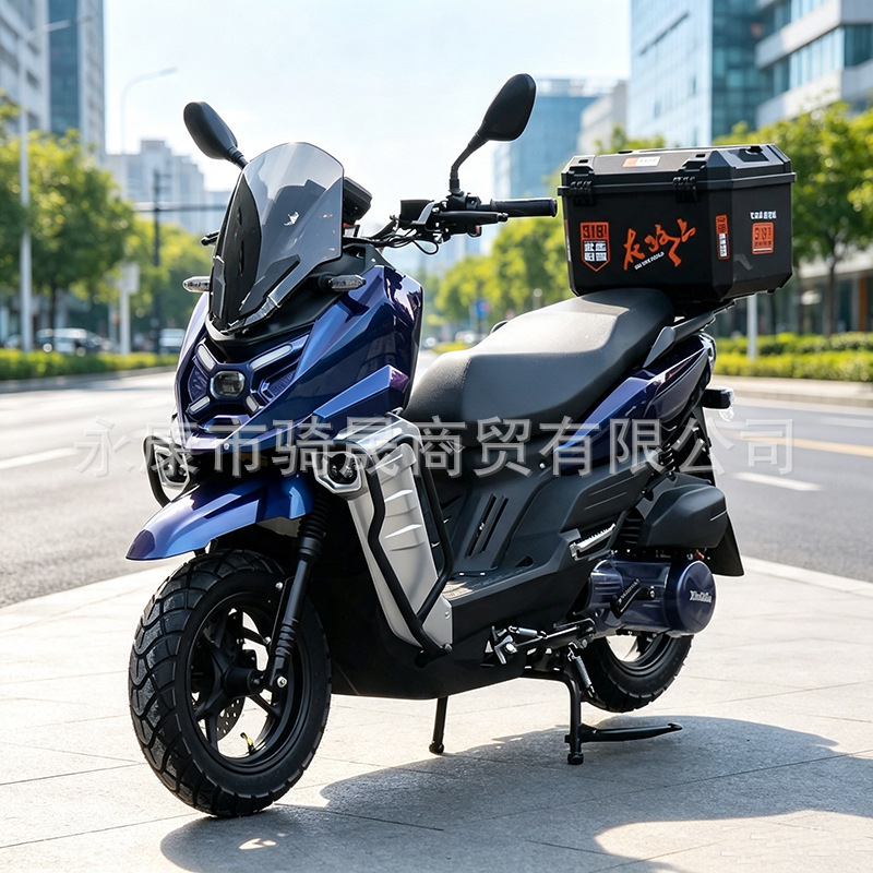 Brand new export fuel-powered scooter tank motorcycle 150cc two-wheel adult off-road, popular in Southeast Asia