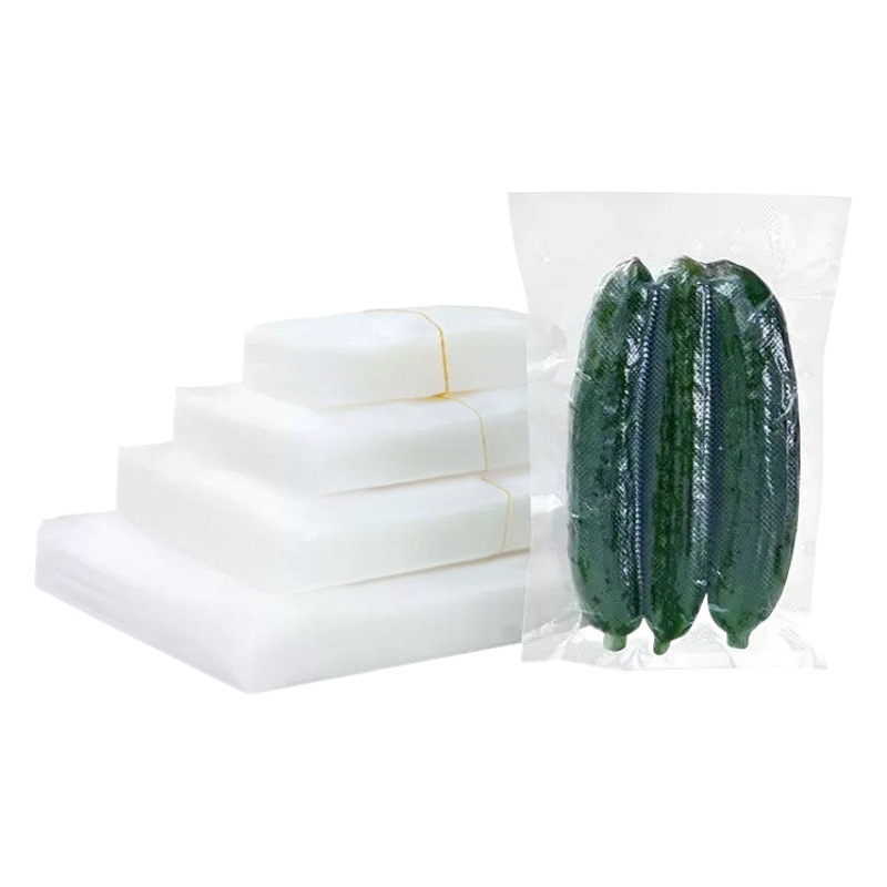 Bolsa de vacío de grano de succión del hogar alimentos comprimidos preservación de alimentos cocidos al vacío bolsa de sellado de malla bolsa de embalaje de plástico