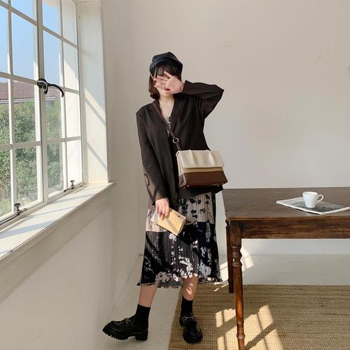 Bean Paste Milk Pudding Bag 2024 New Model Bucket Bag Unique High-End Single Strap Crossbody Bag