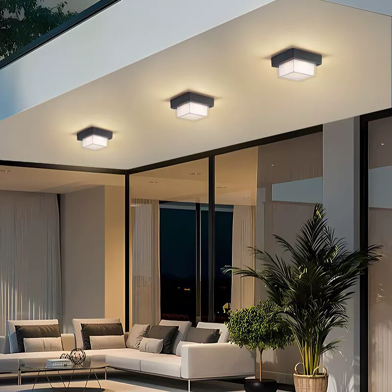 Лампа настольная для беседки, водонепроницаемые светильники, квадратный потолочный светильник, походный отпугиватель насекомых