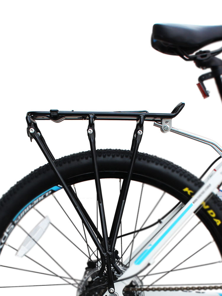 Bicicleta de montaña estante trasero de aleación de aluminio estante trasero de carga de montaña estante trasero de asiento trasero de carga