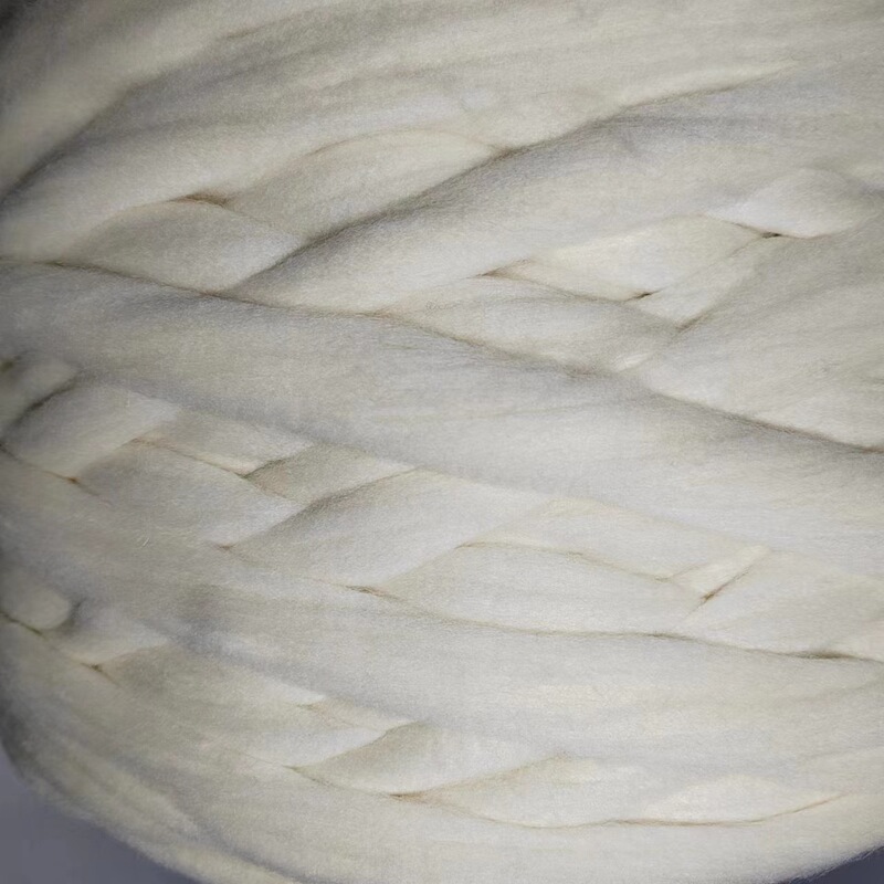 Manufacturer Wholesale 66S Wool Filling Strips for DIY Needle Felting, Wool Strips Material Kit, Needle Felt, Wet Felt Wool