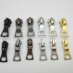本物のYKKメタルジッパー、3番と5番のDA8SY2セルフロックスライダー付き、衣類、荷物、テント用