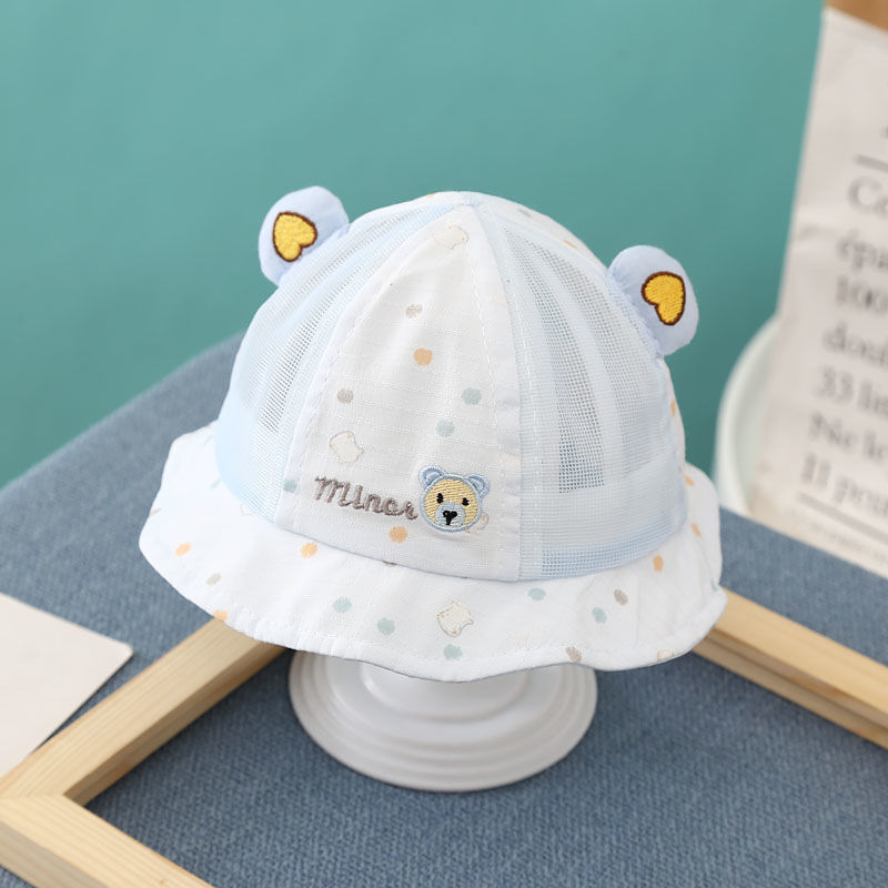 Children's summer cute thin sun hat for new born for early age…