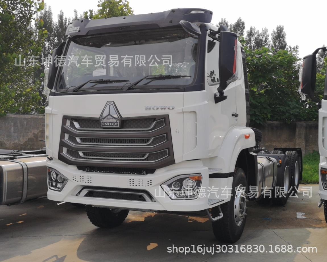国二中国重汽新车豪瀚豪沃新前脸牵引卡车出口电话18953179828