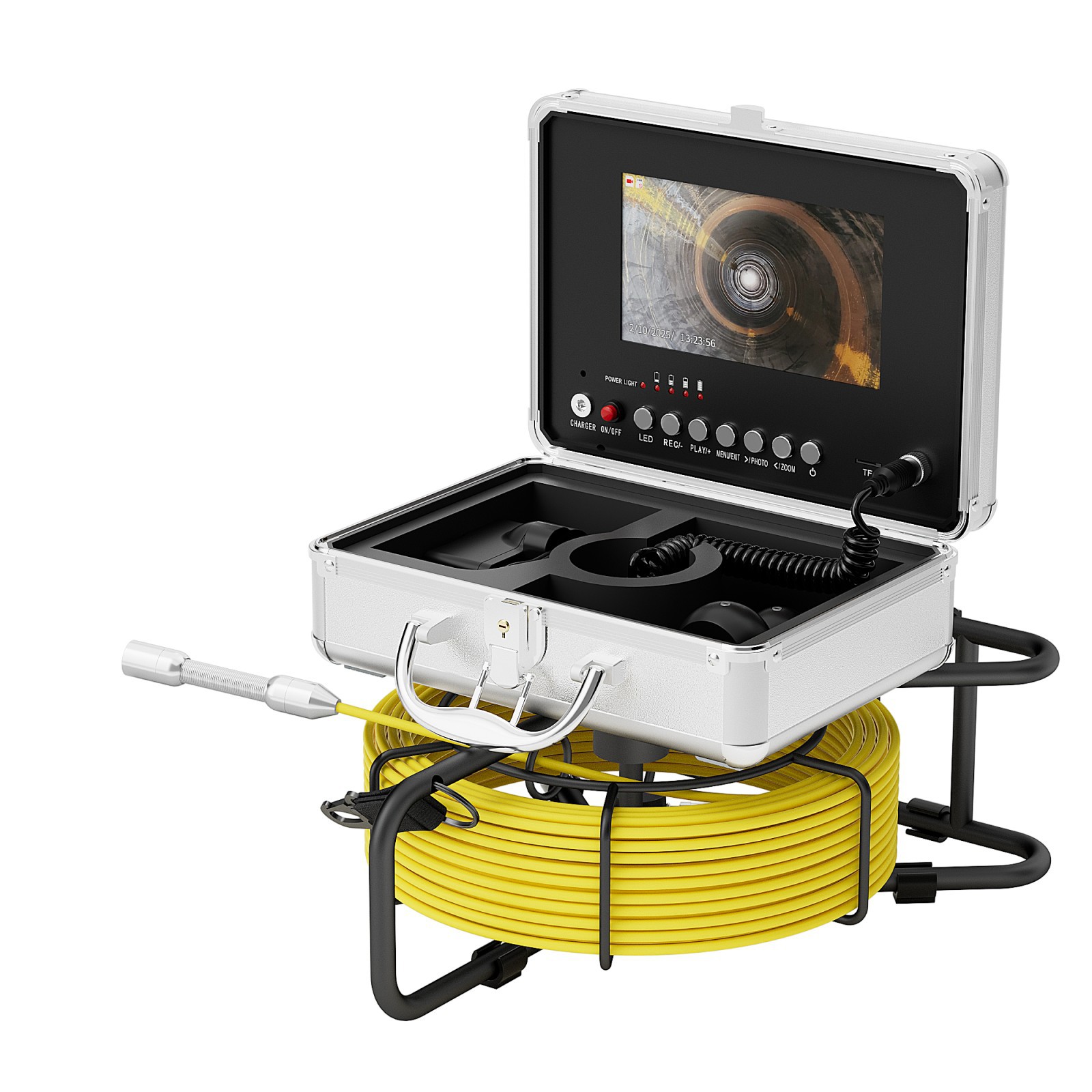 AHD endoscope, 1080P HD, 7 inch, 17-23mm probe