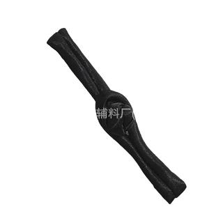 黑色一字盘扣汉服扣旗袍扣唐装国风纽扣白色对扣色丁布太极服饰扣