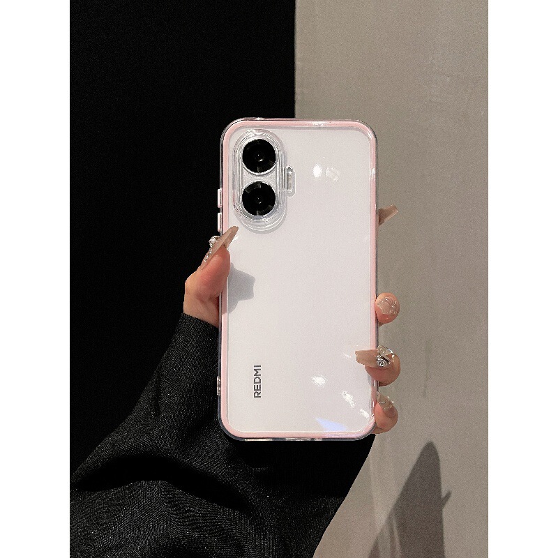 Suitable for Redmi Turbo4Pro Mobile Phone Case, Contrasting Color Redmi Turbo3 Protective Case, Simple and High-End Turbo5Max Suitable for Redmi Turbo4Pro Mobile Phone Case, Contrasting Color Redmi Turbo3 Protective Case, Simple and High-End Turbo5Max