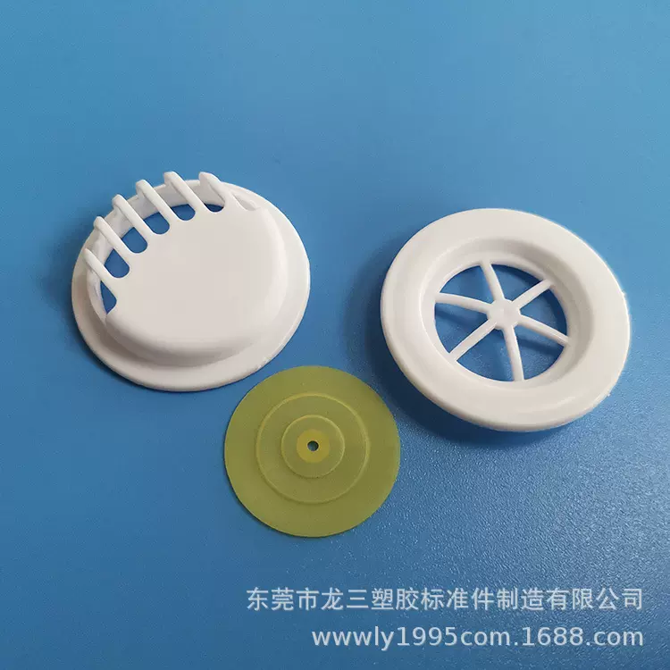 龙三塑胶厂供应口罩呼吸阀配件单向 口罩配件呼吸阀