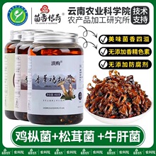 油鸡枞菌460g云南特产即食香辣松茸菌牛肝菌下饭菜拌面香菇酱批发