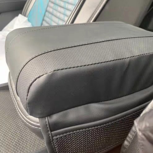 Car Armrest Box Memory Sponge Booster Pad Plus Storage Bag Car Armrest Pad Bag Interior Modification for All Seasons