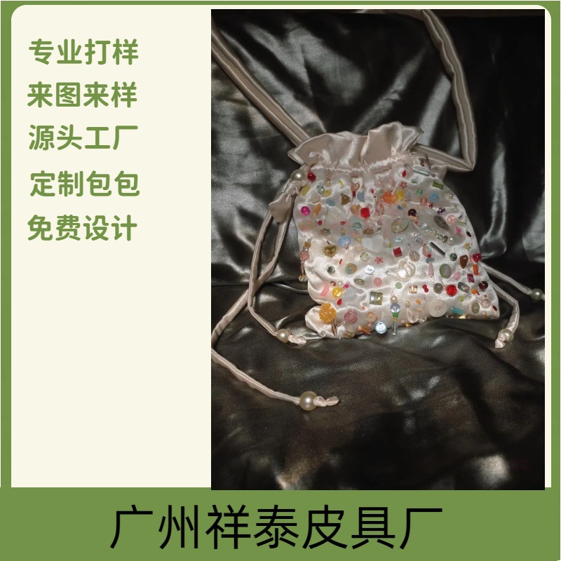 牛仔包帆布包定制logo学生单肩手提包来图来样免费设计源头工厂包