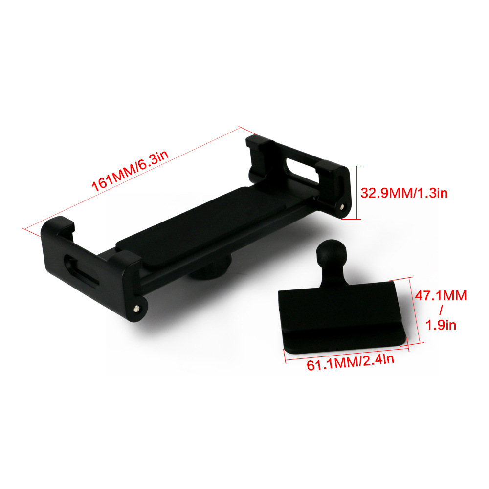 Aplicable a Tesla modelo 3/y soporte de teléfono móvil trasero asiento trasero ipad soporte de coche giratorio