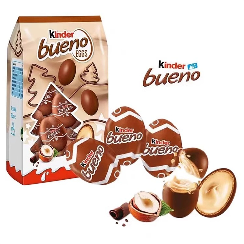 Снэк Kinder Schoko-Bons молочный шоколад, упаковки 80–300 г, начинка лесной орех и молоко