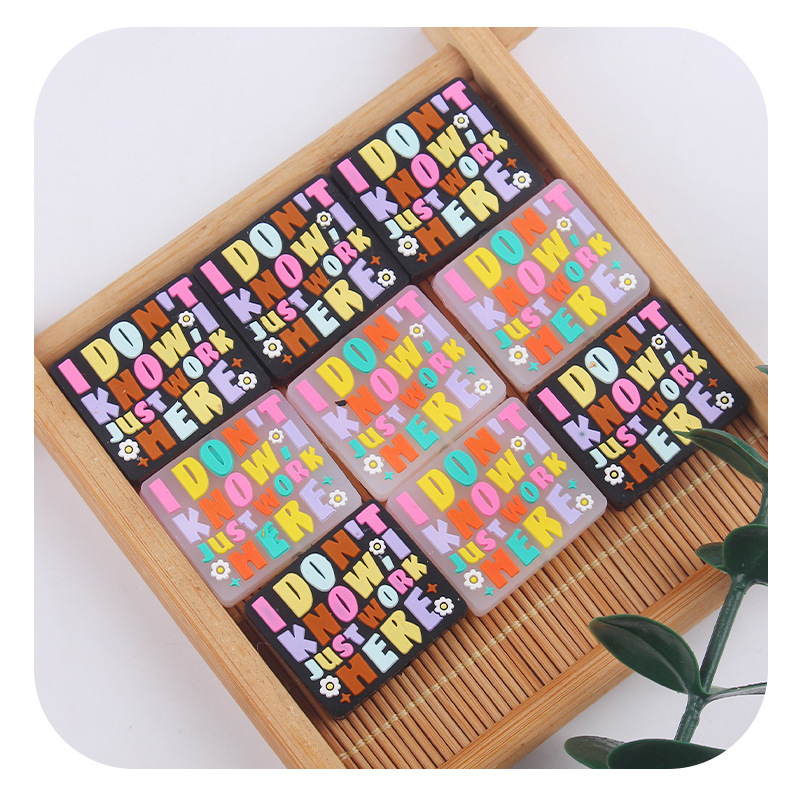 Productos creativos para bebés DIY cuadros de dibujos animados de silicona joyas para bebés tetas cadena de dientes de molienda accesorios de pulsera de diente nuevo