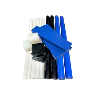 Color nylon rod material white black blue plus fiber nylon PA plastic board PA66 nylon board wholesale processing