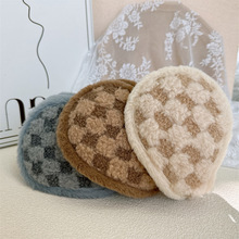 新款冬季耳罩加绒加厚秋冬耳包情侣款毛绒包边冬季防寒耳套女批发