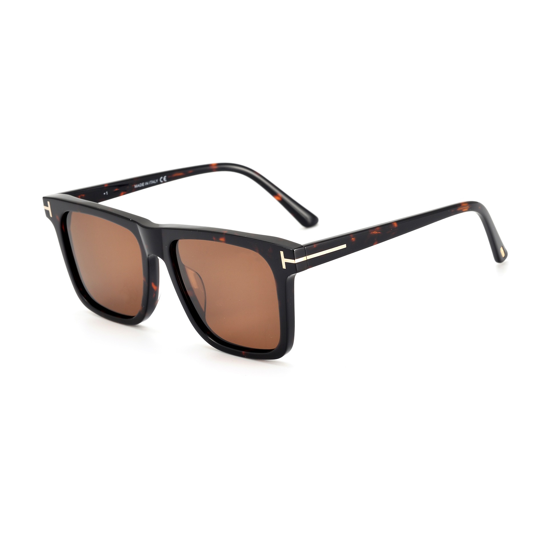 Tortoiseshell frame tea slices