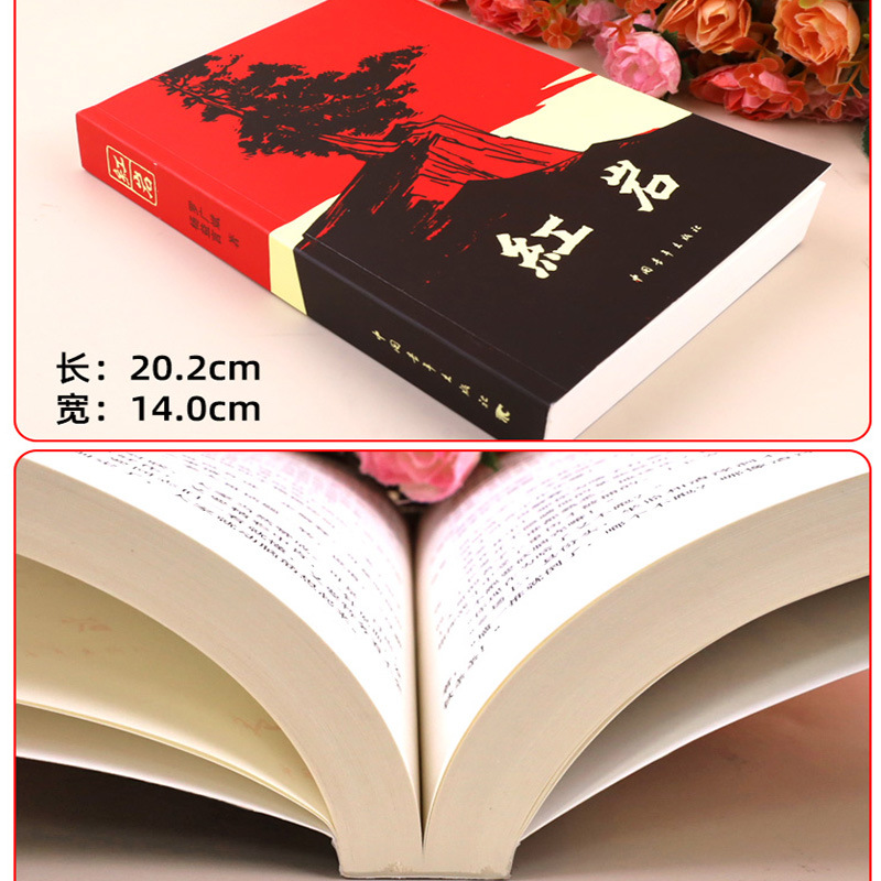 The Red Star Shines on China and Red Rock Authentic Original Extracurricular Book for Eighth Grade Volume 1 Chinese Youth People's Literature