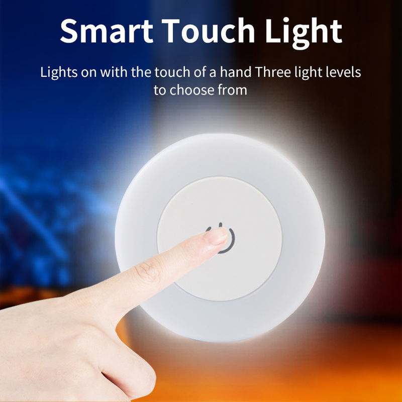 タッチセンサー充電式LEDナイトライト寝室廊下省エネベッドサイドランプ赤ちゃん授乳ナイトライトの国境を越えた特別供給|undefined